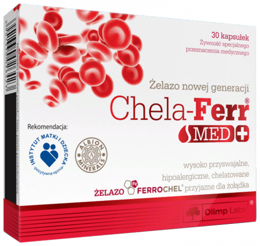Olimp Labs Chela-Ferr Med, 30 капсул