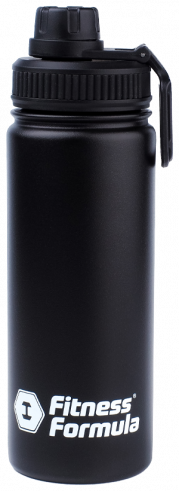 Fitness Formula Металлическая термобутылка из нержавеющей стали, 550 мл