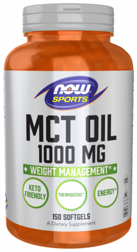 NOW MCT Oil, МСТ Ойл, 150 капсул