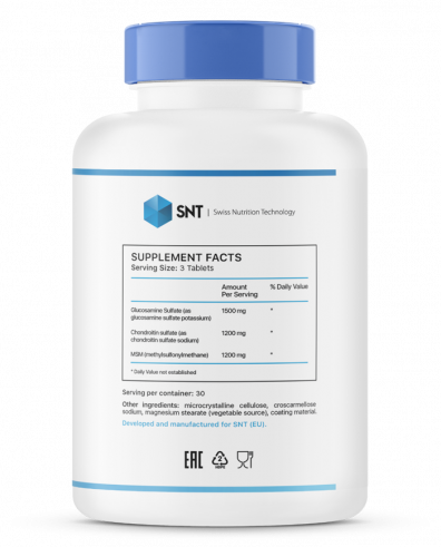 SNT Glucosamine Chondroitin MSM, 90 таблеток