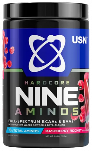 USN Hardcore Nine Aminos, 390 грамм