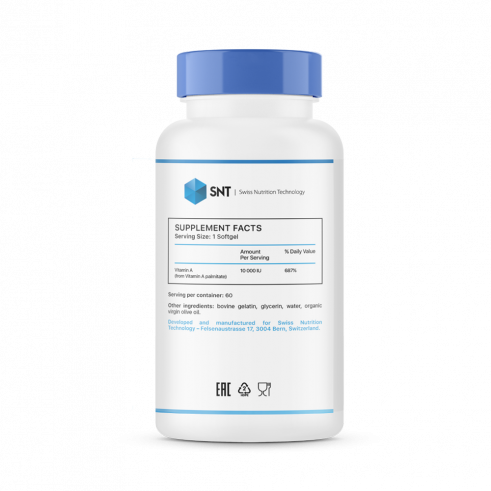 SNT Vitamin A, 60 капсул