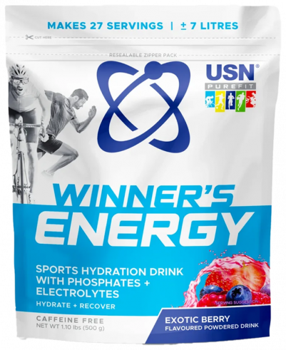 USN Winner's Energy, Винерс Энерджи, 500 грамм