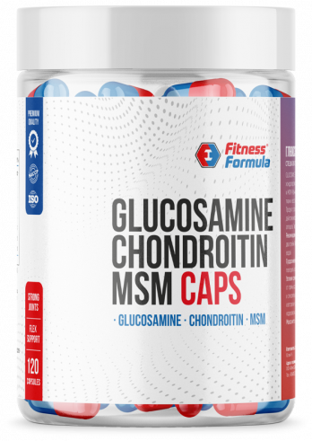 Fitness Formula Glucosamine Chondroitin Msm, Глюкозамин Хондроитин и МСМ, 120 капсул