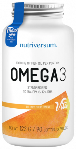 Nutriversum Vita Omega 3, 90 капсул