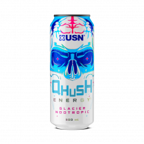 USN Qhush Energy Glacier Nootropic, 500 мл