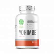 Nature Foods Yohimbe extract 100 mg, 60 капсул